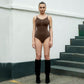 Coco Shapewear Bodysuit - Chocolate