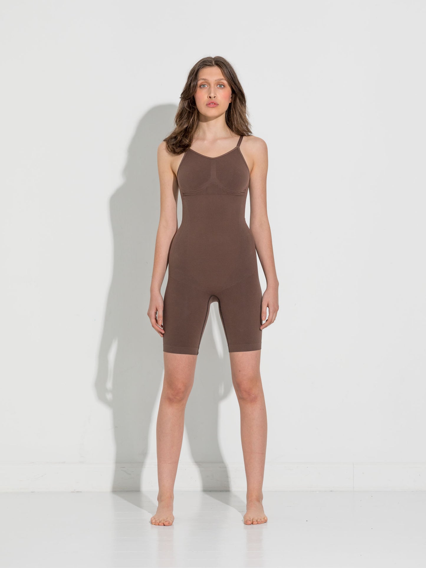 Contour Shapewear Bodysuit - Chocolate